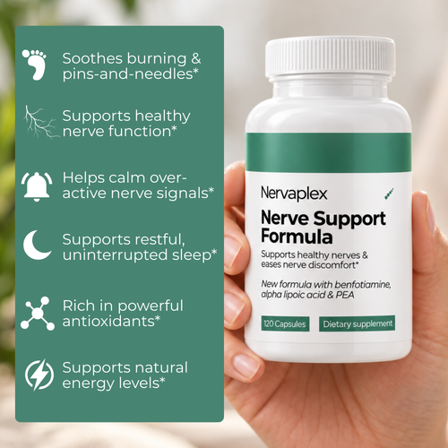 Nerve Support for Tingling, Burning & Numbness