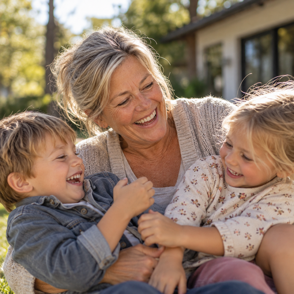 Playing with your grandkids